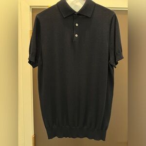 Suitsupply merino wool collared shirt